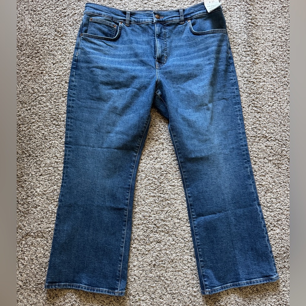 Madewell The Vintage Flair Cropped Jean
